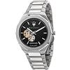Maserati Orologio Uomo, Collezione STILE, Automatico, Solo tempo, in Acciaio - R8823142002