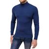 Evoga Maglioncino Golf Uomo Casual Lupetto Invernale (XS, Navy)