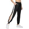 Modaworld Pantaloni Sportivi Donna con Bottoni Laterale Comodi Pantaloni da Jogging Donna Leggeri Pantaloni da Tuta Donna con Tasche per Fitness