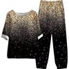 Kobilee Tuta Estiva Donna Completa Elegante Taglie Forti Cotone e Lino Leggera Casual Completo Larghi Curvy Tuta Elegante Manica Corta Camicia + Pantaloni Lino Set Due Pezzi