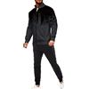 Kobilee Tute Uomo Complete Offerte Elegante Suit Tracksuit Tuta Felpata Palestra Felpa con Cappuccio e Pantalone Due Pezzi Cotone Invernale Tuta Completa Leggero Tuta Sportiva Tute da Ginnastica