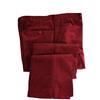 Profili di Toscana.Pantalone Uomo Velluto Duca Visconti di Modrone Elasticizzato.Taglie Forti.Made in Italy (54, Rosso Scuro)