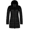 Pengniao Piumino Leggero Lungo Donna Con Cappuccio Piumini Leggeri Giacca Cappotto Piumino Ultraleggero Giacconi Piuma Invernali Giubbotti Imbottiti Giubbini Trapuntato Invernale Signora Ultralight Rosso L