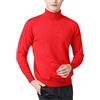 SaoBiiu Maglione da uomo in cashmere invernale morbido maglione in jersey caldo maglione da uomo maglione maglione dolcevita maglioni lavorati a maglia, rosa, M