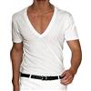 Generic 2022 Nuove Camicie da Uomo Camicia da Uomo a Maniche Lunghe Slim Fit Camicia da Uomo Casual Manica Lunga Camicie Eleganti Regolare vestibilità Bottone Bianco XL SXC-632