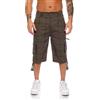 Kendindza Collection Kendindza Uomo Pantaloni Corti Pantaloncini da Tempo Bermuda Cargo Short-s M - 4XL (Grigio (665), XXL)