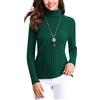 Gyabnw Maglione Sweater Donna Maglietta Maglioni da Donna Tessuto a Maglia Top Casual Chic Maglia Morbido Righe Pullover Casual Manica Lunga Moda Girocollo Tops Maglieria per Autunno Inverno Felpe