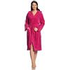 Vossen - Accappatoio Texas, Donna, rosso (Rot (cranberry 377)), L (46-52)