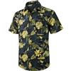 Enlision Camicia Hawaiana Estiva Manica Corta Uomo Fantasia Hawaiane Palme Camicia per Uomo Estiva con Tasca Frontale da Estate Matrimonio Hippie Rosso L