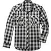 HISDERN Camicia a Quadri da Uomo a Maniche Lunghe Camicie di Flanella Scozzese Casual con 2 Tasche Button Down Regular Fit