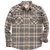 Dubinik® Camicia Flanella Uomo Invernale Camicia Uomo Flanella Cotone Western Cowboy con Bottone Automatico Vintage Quadri