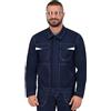 BWOLF Giacca da Lavoro da Uomo Giubbotto da Lavoro Uomo, multifunzione con tasche multiple, Blu, S
