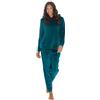 Style It Up - Set di pigiami in pile da donna - Abbigliamento da casa caldo e morbido, intimo invernale caldo per un riposo confortevole e il sonno, 16-18