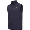 Höhenhorn Allalin, gilet softshell da uomo, per attività all'aria aperta, da jogging, Nero , 3XL