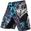LAFROI - Pantaloni da MMA, boxe, cross training e altri sport da combattimento, con coulisse e tasca, QJK01, Dragon, S