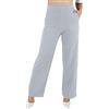 JOPHY & CO. Pantalone Donna con Tasche Leggero Comodo a Zampa Larga Elastico in Tessuto (cod. 6503) (Grigio Chiaro, M)