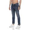 RED BRIDGE Redbridge Jeans da uomo, pantaloni in denim, look usato, Blu, 40 W/34 L