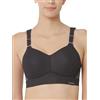 Triumph Donna Triaction Hybrid Lite P EX, Racerback sports bra, WHITE, 1F