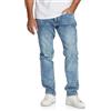 Riverso Jeans da uomo stretch lunghi, vestibilità dritta RIVChris, pantaloni in denim nero, blu, grigio, taglie 29 30 31 32 33 34 36 38 40, 34W x 36L
