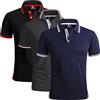 SwissWell - Polo da uomo a maniche corte, traspirante, adatta per golf, tennis, sport, estate, tempo libero, maglietta 2, M