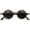 LONDON MOLE Eyewear | Moley Occhiali da sole | Occhiali rotondi | Marchio di moda | Protezione UV400 | Uomo Donna Unisex | Cerniere primavera (Tortoise Shell, Black)