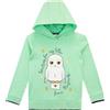 Harry Potter Felpa Bambina | Felpe con Cappuccio Hedwig | Hoodie per Bambini Verde 8-9 Anni