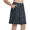 Westkun Gonna Golf Donna Modesta Gonne con Pantaloncini Attaccati Workout Gonne al Ginocchio per Tennis Golf Corsa Workout Escursionismo Color 60 XXL