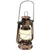 ChiliTec 22634 - Lanterna da campeggio a LED, in rame, a intensità variabile, funzionamento a batteria, 4 x AA Mignon da 23,5 cm, con occhiello, luce bianca calda, 6 V