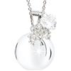 MAMIJUX Chiama Angeli Albero Vita Mamma Idea Regalo Gravidanza Collana Donna Richiamo degli Angeli Catenina Acciaio