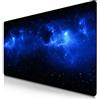 TITANWOLF - Grande Tappetino Mouse da Gioco - XXXL Oversize Mousepad - Dimensione 1200x600 mm - XXL Formato Oversize da scrivania e Tavolo - per Mouse e Tastiera - Stars 1