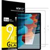 NEW'C Pellicola Vetro per Samsung Galaxy Tab S7/S8, in Vetro Temperato | 2 Pezzi, HD Trasparente, 11 Pollici, Durezza 9H, Antigraffio, Senza Bolle, Oleofobico, Sensibile al Tocco