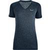 SALEWA PUEZ MEL DRY V-NECK S/S TEE T-Shirt Trekking Donna