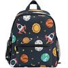 BEUSS Razzo Spaziale Pianeta Stella Zaino per Asilo Nido Prescolare Bambini Studente Bookbag Zainetti per Viaggio Ragazze Ragazzi 2-7 Anni Capretto