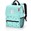 Reisenthel IE4062 BACKPACK KIDS CATS AND DOGS MINT Zaino sportivo Unisex - Bambino CATS AND DOGS MINT Taglia Unica