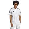 adidas Uomo Polo Shirt (Short Sleeve) Tiro23 L Polo, White, HS3580, 3XL