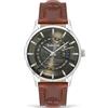 Timberland Orologio Analogueico Quarzo Uomo con Cinturino in Pelle TDWGB2201502