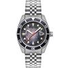 Spinnaker Mens 44mm Wreck Automatic Barnacle Black 3 Hands Watch with Stainless Steel Bracelet SP-5089-11