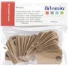 Artemio Youdoit Kraft Etichetta con Filo 75X1, 5 50/Pkg-Brown