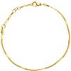Purelei Bracciale Kanani (Oro) - Bracciale Donna elegante - Acciaio inossidabile - Lunghezza regolabile16/17,5/20 cm - Ispirato dalle Hawaii e resistente all'acqua