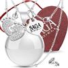 SAGA GIOIELLI® COLLANA CHIAMA ANGELI GRAVIDANZA, RICHIAMO DEGLI ANGELI, SFERA SONORA (MODELLO)