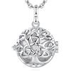 EUDORA Harmony Ball Collana Chiama Angeli Gravidanza Ciondolo Per le donne incinte, campana musicale collana celtica albero della vita ciondolo donna maternità madre bambino regalo originale