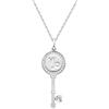 Presentski Collana con Ciondolo Costellazione Donna: in Argento Sterling 925 Capricorno Collane Pendente con Zirconi, Ciondoli Chiave Astrologia, Moda Oroscopo Gioielli Regalo di Compleanno per Ragazze