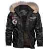 Shuanghao Giacca-Militare Felpa-Bomber Parka-Uomo Casual Invernale - Autunno Primaverile Elegante Giubbotto Aviatore Tattica Militare College Spessore Medio in Pile Cotone Hooded Jacket Giacca