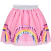 Sunny Fashion Ragazze Gonna Arcobaleno Layered Increspatura Soffice Tutu Principessa Festa Compleanno 4-5 Anni