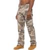BRAND KRUZE Pantaloni da combattimento cargo da uomo KZ116 mimetici verde mimetico pantaloni estivi jeans tutte le taglie in vita, Beige, 44W / 30L