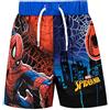 Marvel Costume da Bagno per Ragazzi a Due Pezzi Spiderman Multicolore 9-10 Anni