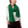 Prettystern Donna Uomo 180cm Lunga Pura Seta Leggera Sciarpa Stola Foulard Coprispalle Elegante da Cerimonia arancione