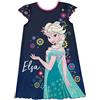 Disney Camicia da Notte Ragazze Frozen Vestito Principessa Bambina Il Regno di Ghiaccio Elsa Un Anna Multicolore 6-7 Anni