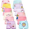 JackLoveBriefs Culotte Bambina Mutande Bambina Cotone Mutandine da Bambina 3-5 Anni (Pacco da 12) Multicolore，M