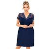 Selente Sweet Dreams Camicia da notte/Negligee da donna Plus Size con pizzo pregiato (Prodotto nell'UE) in taglie grandi, 52